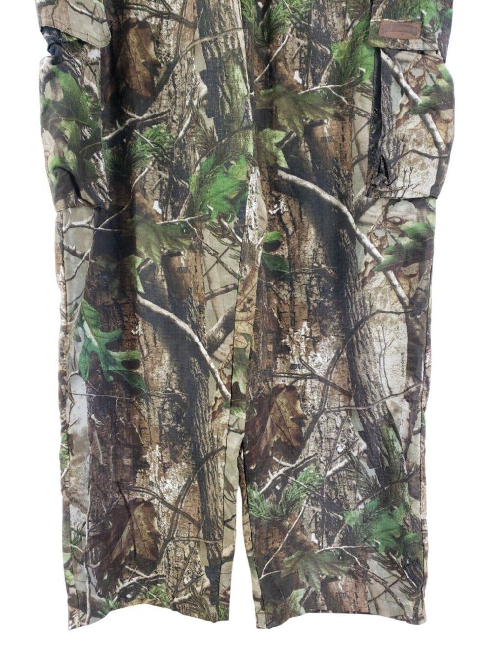 Field & Stream Mens Large Camouflage Nylon Cargo Hunting Pants With Elastic Wais - Picture 6 of 10